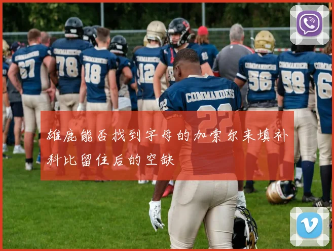 雄鹿能否找到字母的加索尔来填补科比留住后的空缺